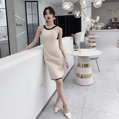 Sexy Backless Evening Dress Temperament Slim Banquet Dress Elegant Spaghetti Strap Party Dress Sheath Prom Dress Oversize 3XL