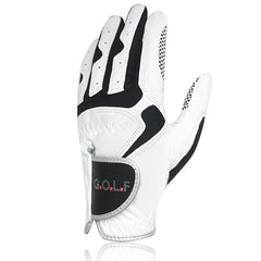 Microfiber Cloth With Non-slip Particles Breathable Golf Gloves