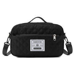 Large-Capacity Fitness Quilted Embroidered Yoga Bag