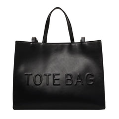 Retro Tote Trendy College Student Commuter Handbag