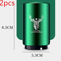 Creative Stainless Steel Beer Bottle Bar Press Opener Automatic Summer Party