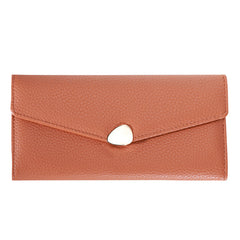 Women's Lychee-pattern Clutch Wallet Fashionable Cardholder Multi-functional