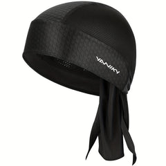 Mens Minimalist Text-printed Bandana Hat
