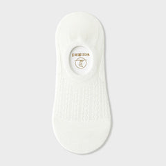 Women's Summer Mesh Thin Invisible Socks Solid Color Breathable Low-Top Silicone Non-Slip No-Slip Short Socks