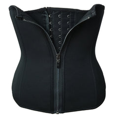 Women's Fashion Neoprene Zipper Breasted Corset