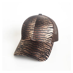 Ladies Fashion Leopard Print Baseball Hat