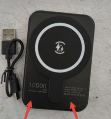 Mini-Powerbank mit Schnellladefunktion, magnetisch, kabellos, 5000 mAh, tragbar