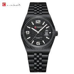 Round Dial Business Mens Watch