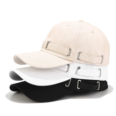 Fashion Simple Long Strap Cotton Baseball Hat