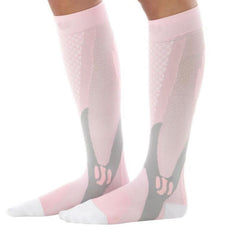 Chaussettes de compression pour hommes et femmes, coupe athlétique graduée idéale pour la course à pied, les voyages en avion, les chaussettes de récupération et de circulation d'endurance