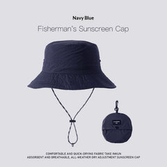 Wide-brimmed UV-protective Breathable Sun Hat