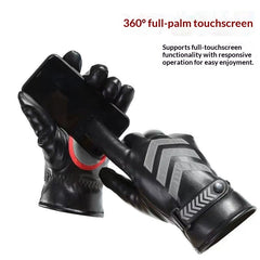 Fleece-lined Warm Winter Non-slip Reflective Gloves