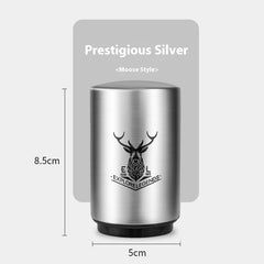 Creative Stainless Steel Beer Bottle Bar Press Opener Automatic Summer Party