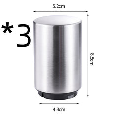 Creative Stainless Steel Beer Bottle Bar Press Opener Automatic Summer Party