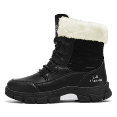 New Fleece-Lined Fashionable British-Style Boots For Men