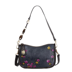 Retro First-Layer Cowhide Fashionable Simple Shoulder Bag