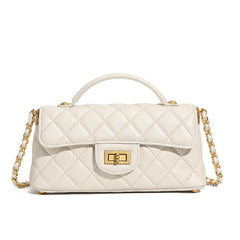 Light Luxury Fashion Womens Genuine Leather Shoulder Crossbody Bag