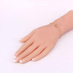 Three-dimensional Shell Butterfly Bead Bracelet