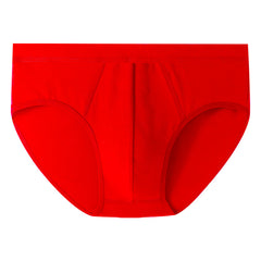 Men's Cotton Underwear High-Waist Breathable Plus-Size Briefs