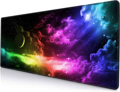 Oversized mouse table mat double sided