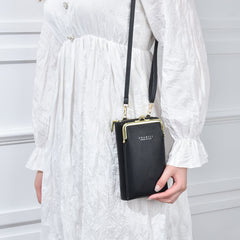 Large-capacity Crossbody Shoulder Bag With Zippered Storage