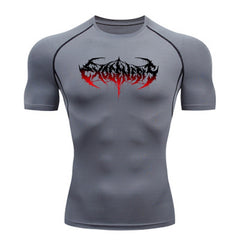 Men's T-shirt Short-sleeve Quick-dry Printed Sports Short-sleeve