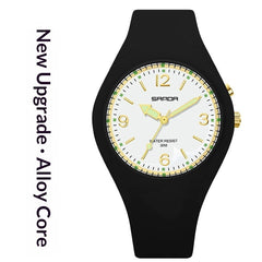 Sleek Sporty Luminous And Waterproof Womens Watch