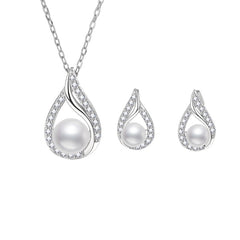 S925 Sterling Silver Elegant All-Match Freshwater Natural Pearl Necklace Popular Among Influencers