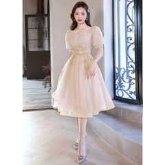 New Birthday Banquet Party Elegant Socialite Host Fairy Slim Evening Dress For Women