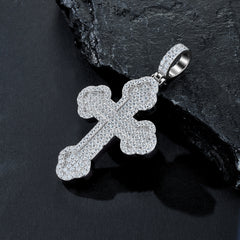 A Luxurious And Fashionable Minimalist Jewelry Pendant Necklace Set With Top-quality Moissanite, Made Of S925 Silver Electroplated With Platinum.