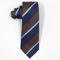 Business Formal Wear Classic Contrast Color Twill Tie For Men