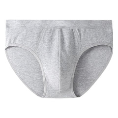Men's Cotton Underwear High-Waist Breathable Plus-Size Briefs