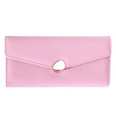 Women's Lychee-pattern Clutch Wallet Fashionable Cardholder Multi-functional