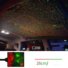Star Light Projector Party Lights USB LED Light Interior Lighting LED Interior Car Lights Starry Sky Galaxy Night Lights