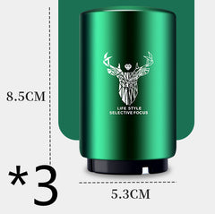 Creative Stainless Steel Beer Bottle Bar Press Opener Automatic Summer Party