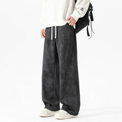 Men's Retro Casual Loose Wide-Leg Pants