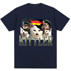 Fuuny Kittler Hilarious Cat Meme T Shirts Men