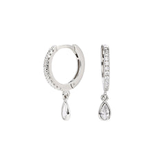 European And American Light Luxury High-end Diamond-encrusted Earrings