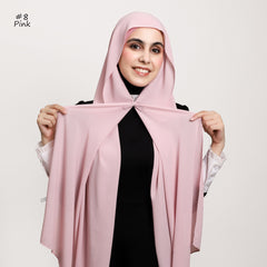 Solid-color High-quality Silky-soft Thick Chiffon With Built-in Magnets