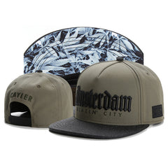 Fashion Popular Adjustable Flat-brimmed Cap