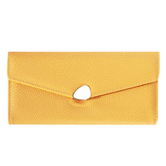 Women's Lychee-pattern Clutch Wallet Fashionable Cardholder Multi-functional