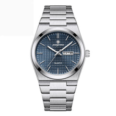 Luminous Quartz Waterproof Calendar Watch