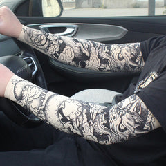 Men's Tattoo UV Protection Outdoor Sun Protection Ice Sleeve