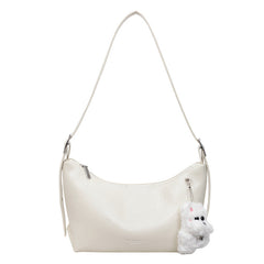 Solid-color Minimalist Elegant Underarm Single-shoulder Crossbody Bag