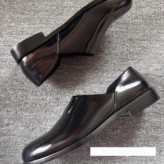 Loafer Shoes For Men And Women Slip-on Round-toe Trendy Style
