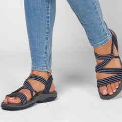 One-word Flat-bottomed Casual Comfortable Beach Outdoor Sandals
