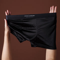 Mens Underwear 10A Antibacterial Crotch Boxer Briefs Breathable Smooth Seamless