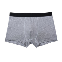 Men's Underwear Summer Boxer Briefs Breathable Four-Corner Style