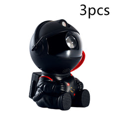 Mini Version Of Astronaut Star Projection Lamp Creative Gift Atmosphere Decorative Lamp Colorful Flowing Starry Night Light