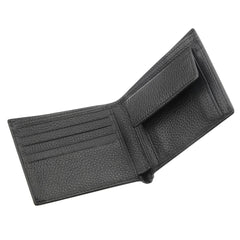 Men's Anti-Scanning RFID High-Capacity Credit Card Holder Made From First-Layer Cowhide Leather